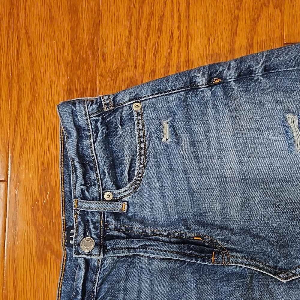 Gap Denim Skirt with Fray - Picture 3 of 8